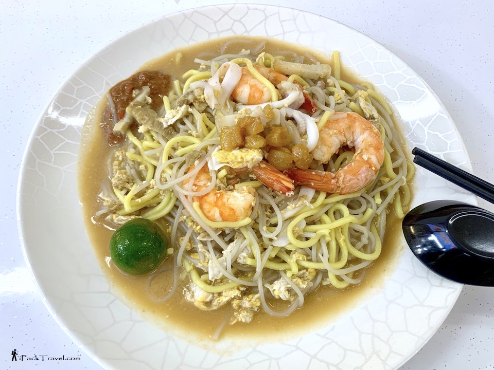 Elder Lim (老林) Noodle Stall: Fried Hokkien Prawn Mee (炒福建虾面)