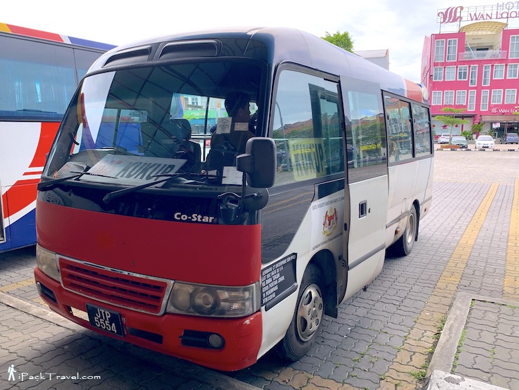 Singapore-Johor Bus: Kembara City 605 to Kukup