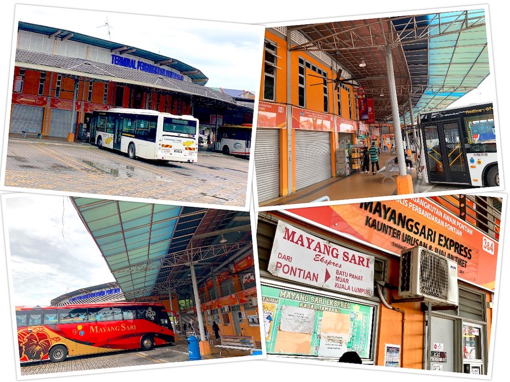 Singapore-Johor Bus: Pontian Bus Terminal