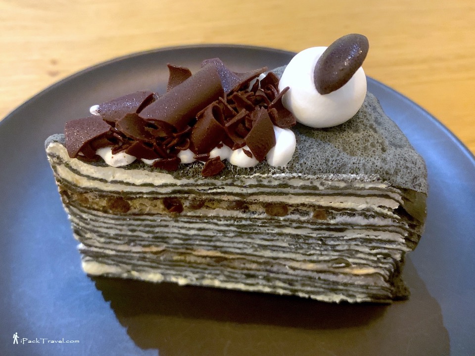 My Liberica Cafe: Hokkaido Chocolate Crepe Cake