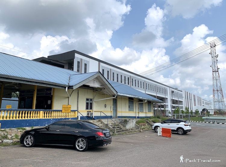 Old & New Kluang Train Stations