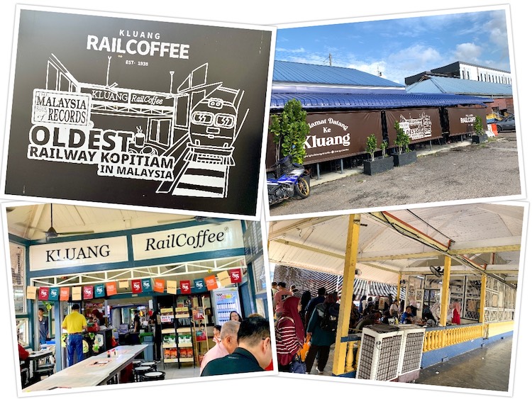 Kluang Rail Coffee @ Old Kluang Train Station