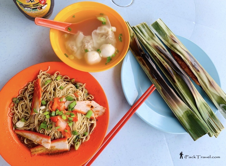 Kedai Mee Sin Kee (新記笨珍雲吞麵): Wanton noodle paired with otak-otak